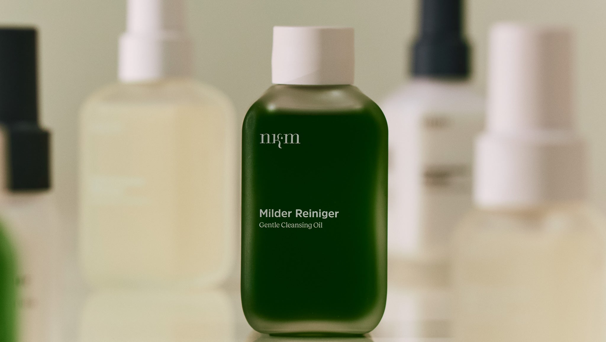 Milder Reiniger in einer Mehrwegflasche