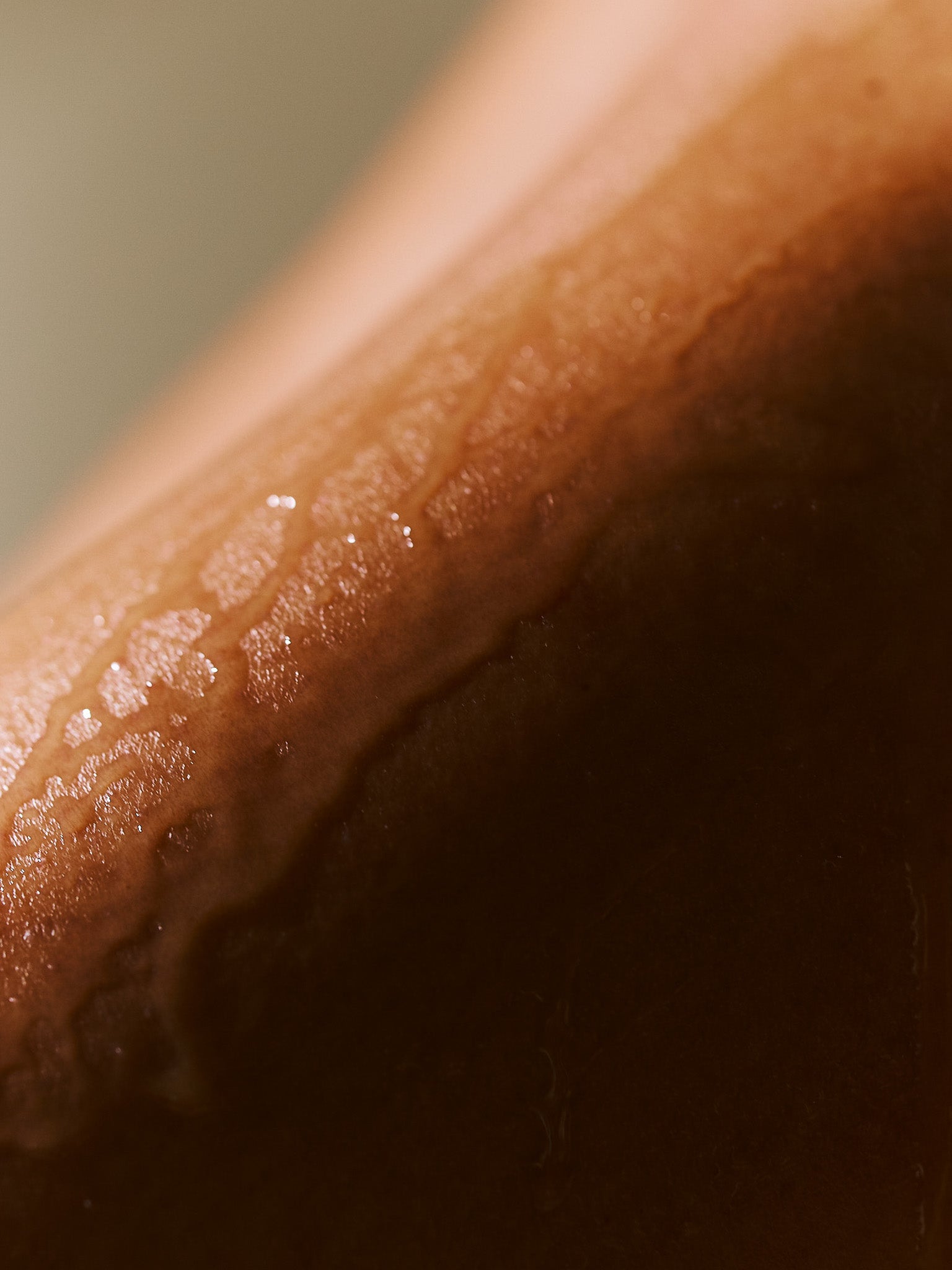 Feuchtigkeit auf Haut