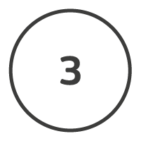 Ein Icon mit der Zahl 3