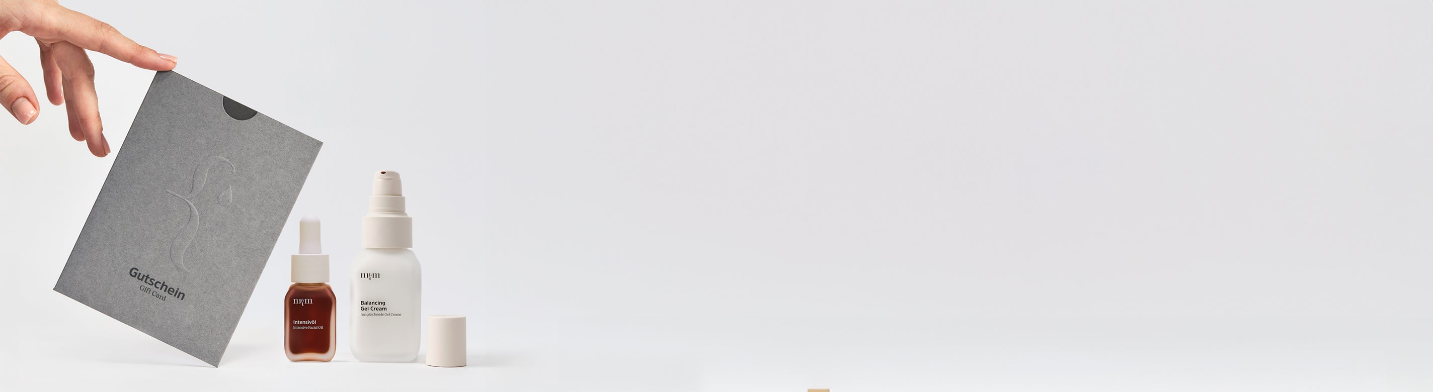 nkm Gutschein, Intensivöl und Balancing Gel Cream