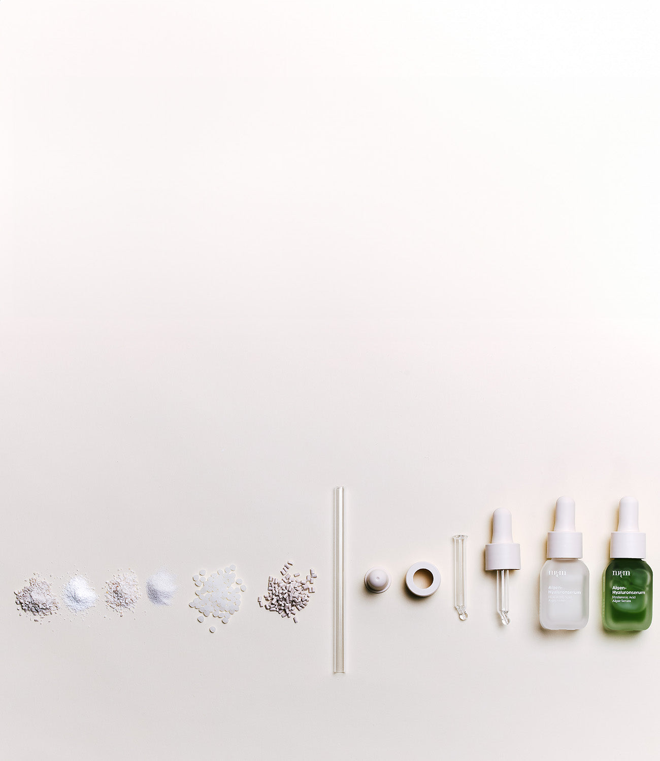 Algen-Hyaluronserum Bestandteile des nkm Mehrwegsystems