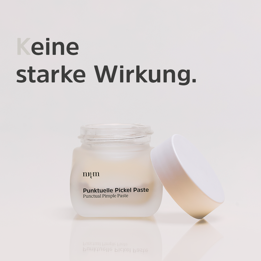 Punktuelle Pickel Paste