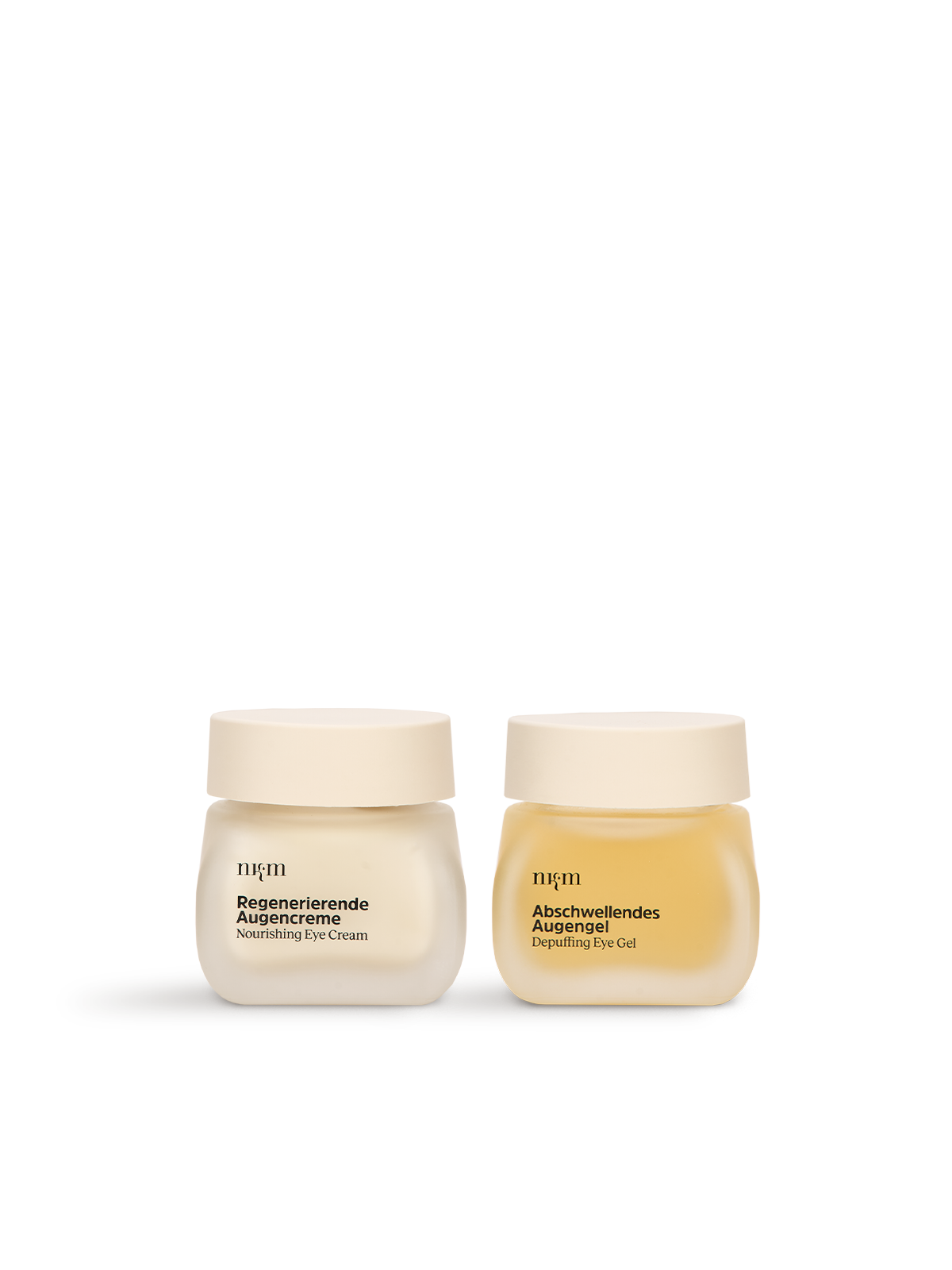 Regenerierende Augencreme und Abschwellendes Augengel von nkm