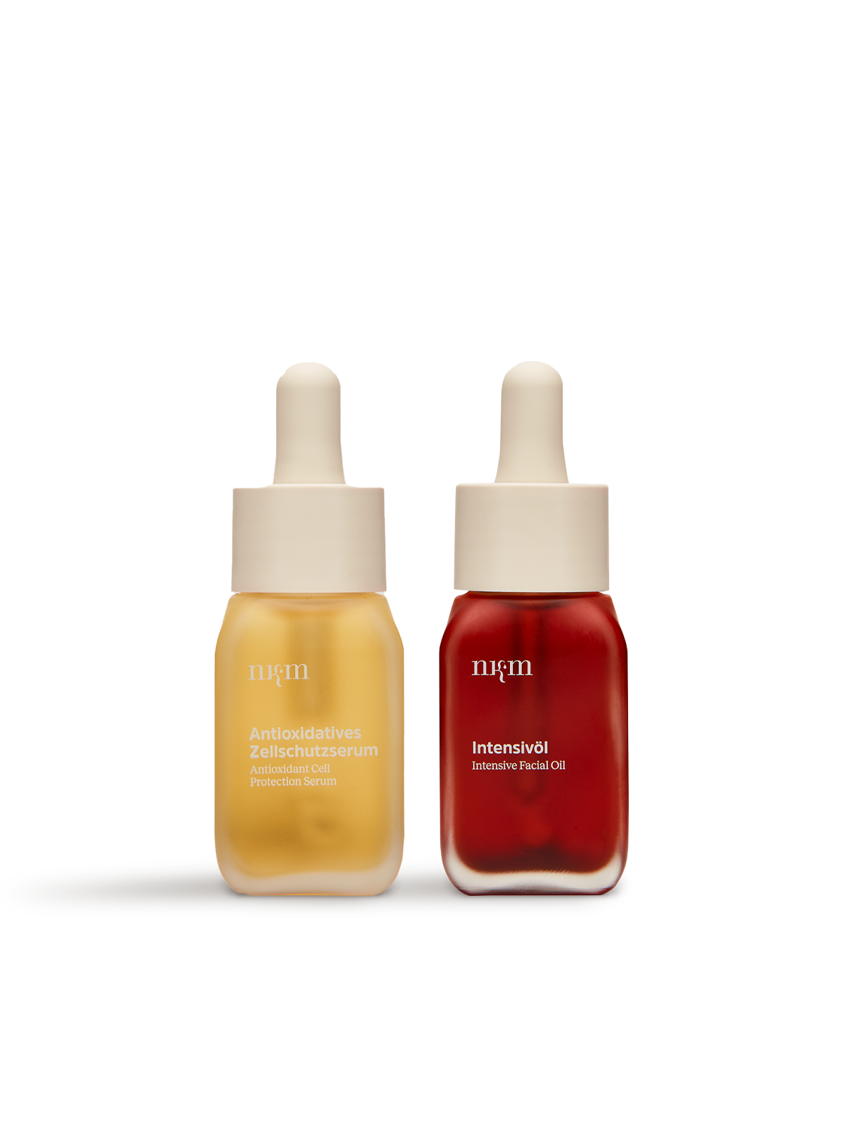 Antioxidatives Zellschutzserum und Intensivöl von nkm