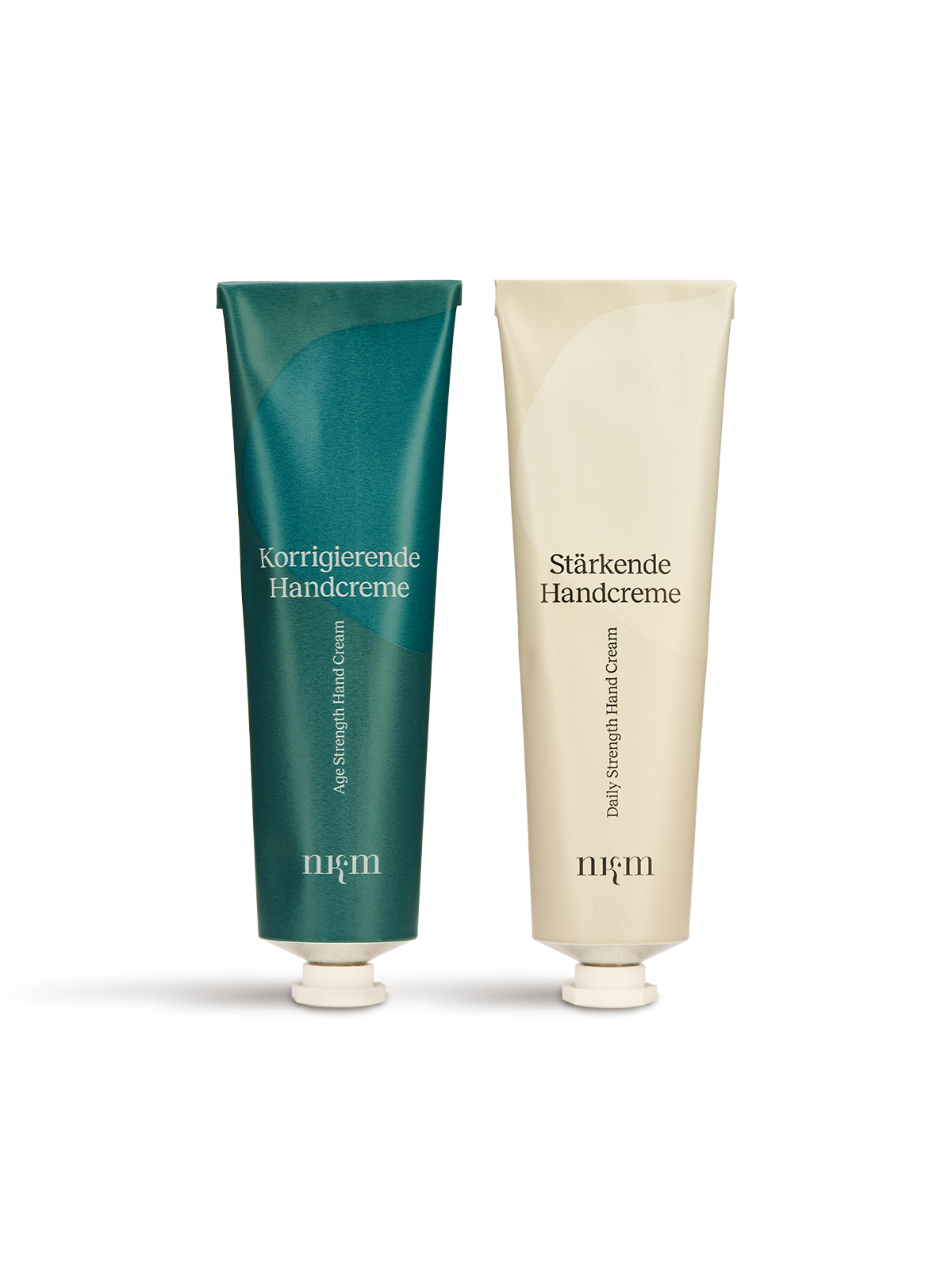 Korrigierende Handcreme und Stärkende Handcreme von nkm