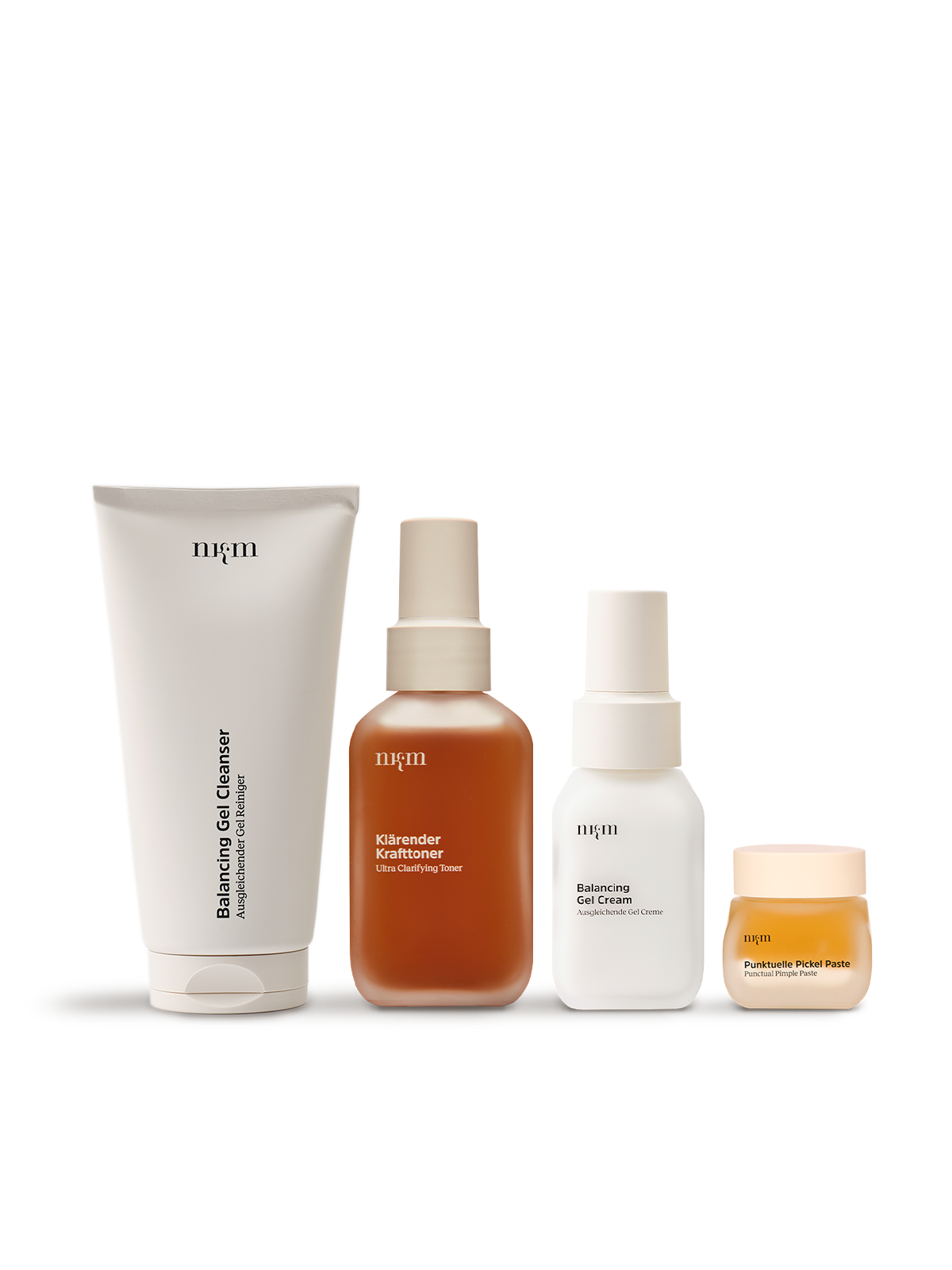 Hautbalance Quartett – Komplettpflege gegen Unreinheiten