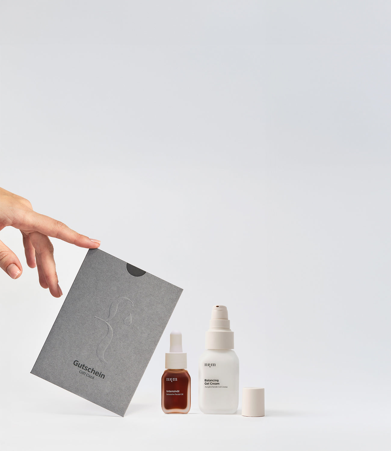 nkm Gutschein, Intensivöl und Balancing Gel Cream